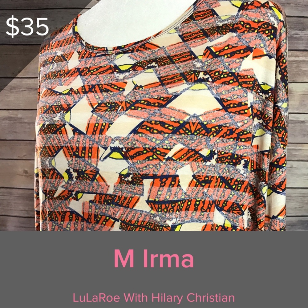 Lularoe Irma NWT size medium